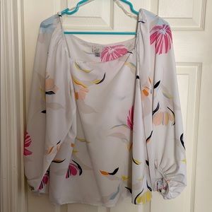XXL long sleeve spring blouse A New Day